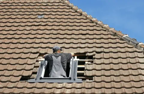 Pose de velux - Aspères